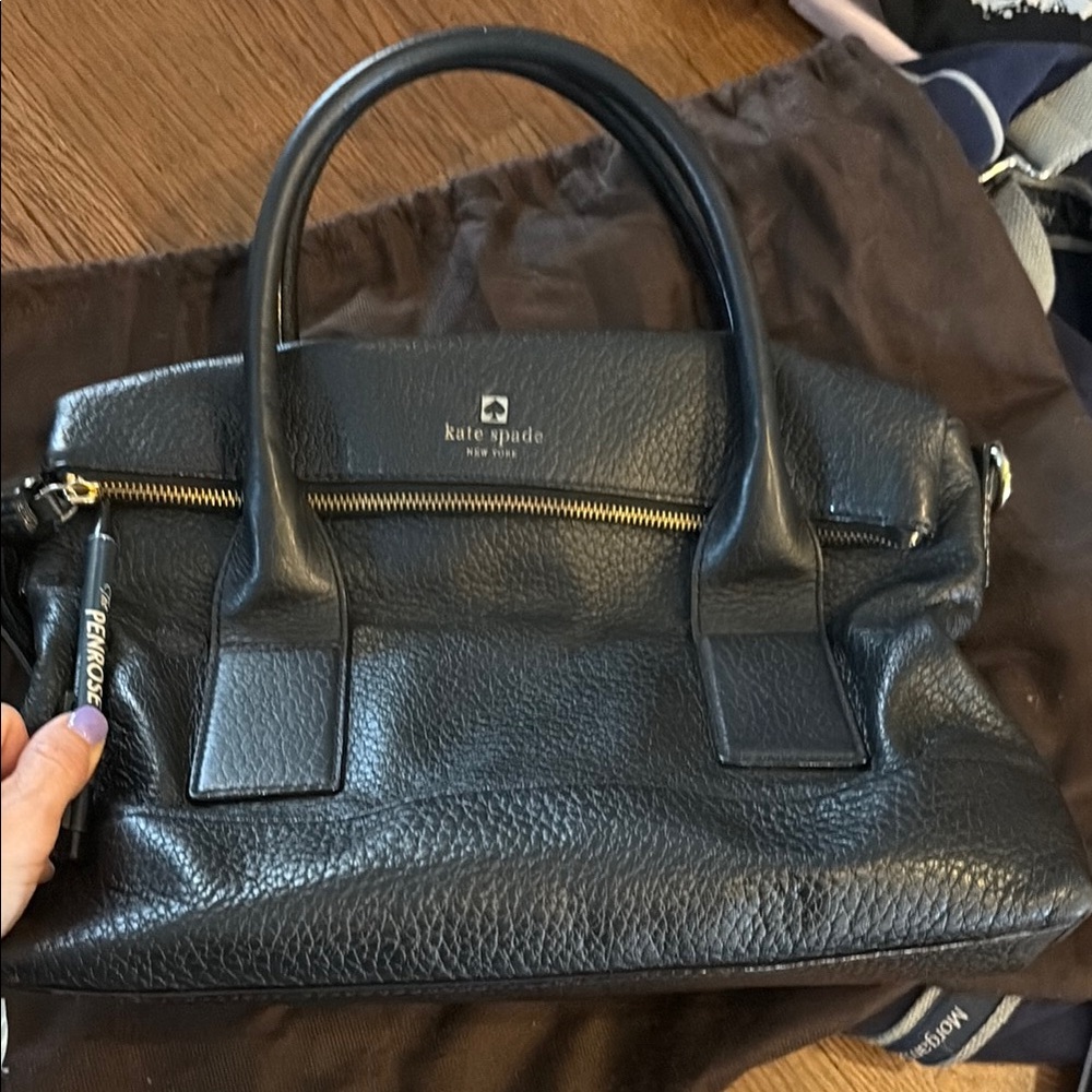 Kate Spade Black Leather Handbag